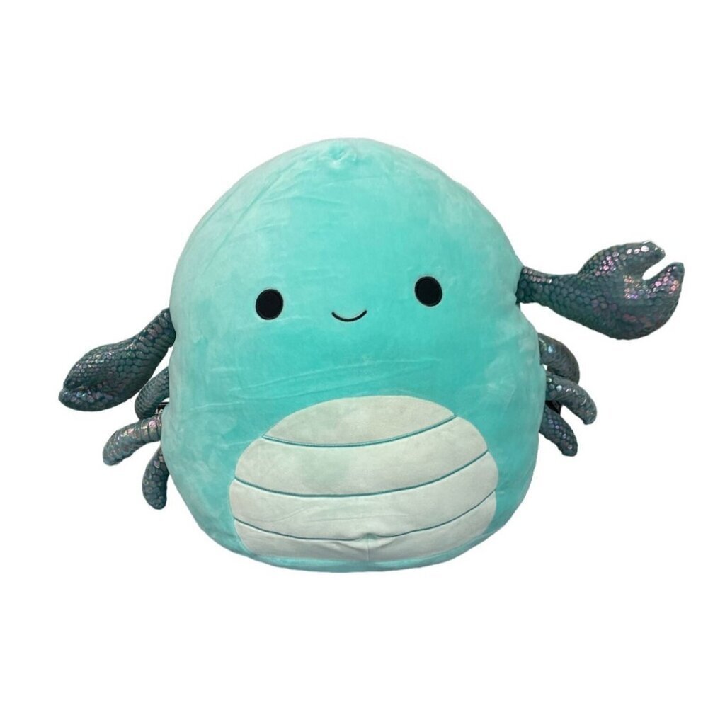 Squishmallows Carpio-Teal Scorpion 16" Sequined Tentacles